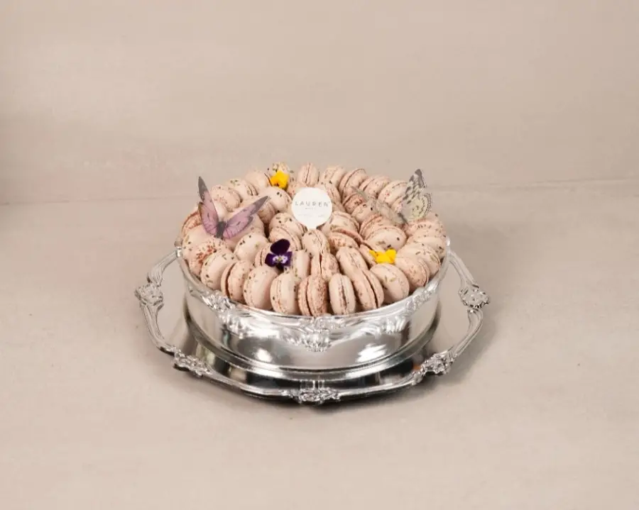 صينية فضية ماكرون