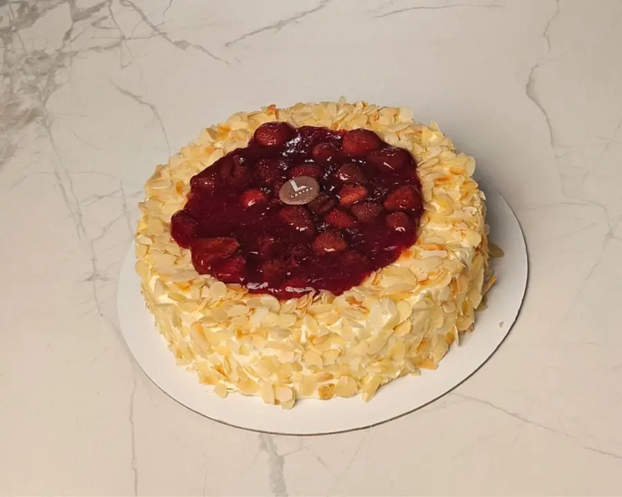 كيكة فراولة