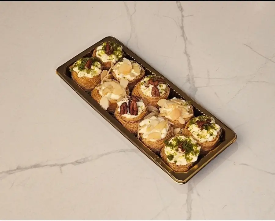 كنافة كب تشيز صغير