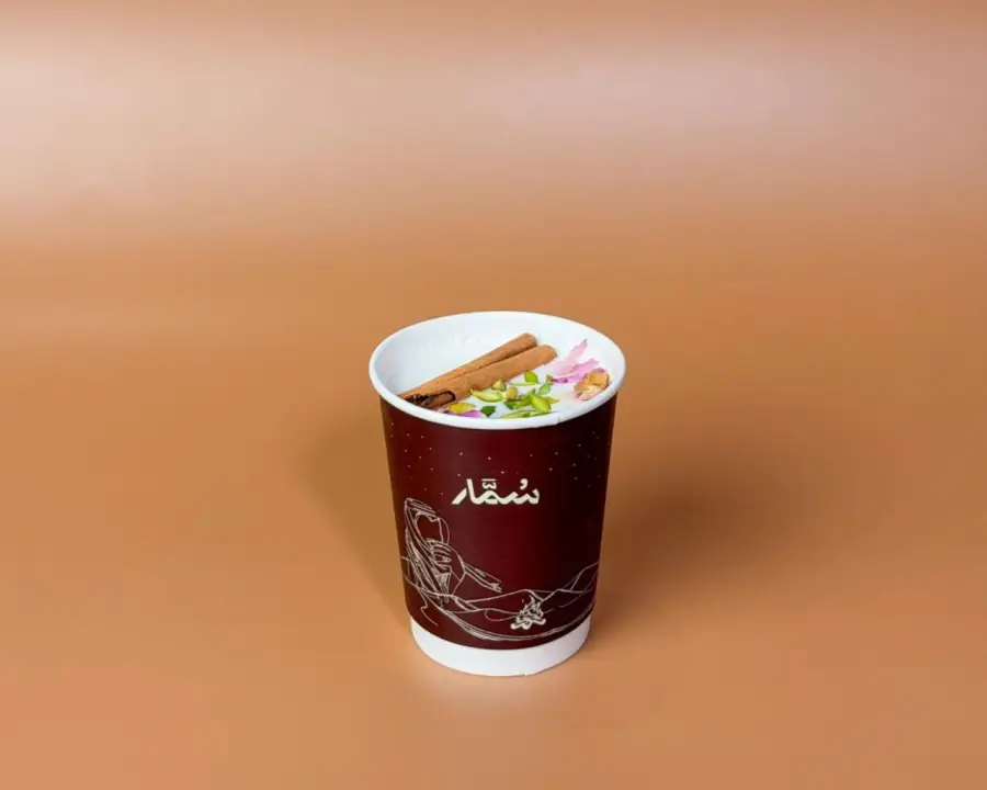 كوب سحلب ورق